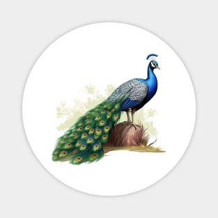 Peafowl Magnet